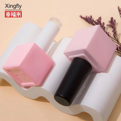 좋은 가격 유리 병목과 종이 라벨이 있는 5ml 작은 손톱 록 병 온라인으로