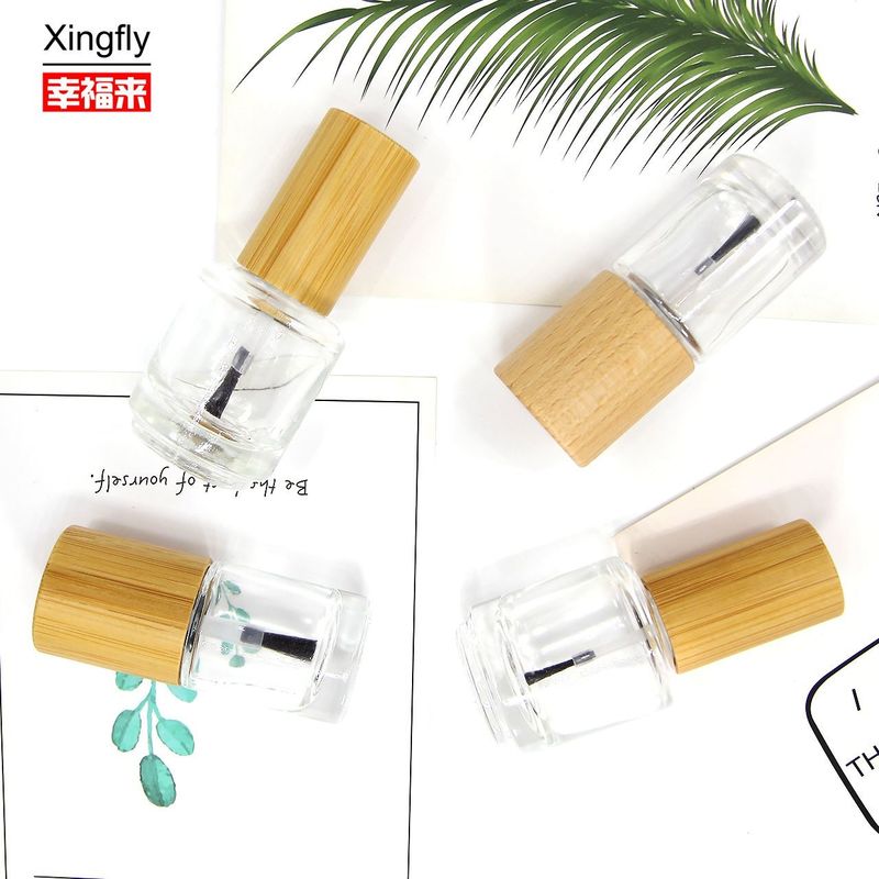 11ml 둥근 손톱 록 병 목장 캡 UV 젤 빈 병 손톱 록 접착제