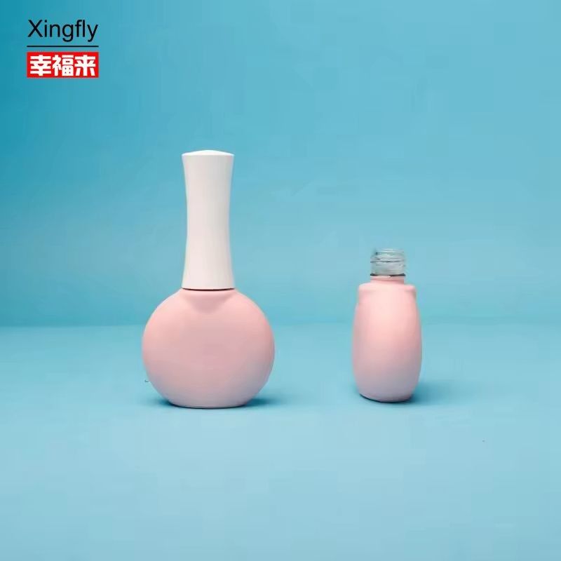 독보적인 손톱 젤 롤러크 유리 병 OEM 사용자 정의 빈 젤 롤러크 붓과 캡