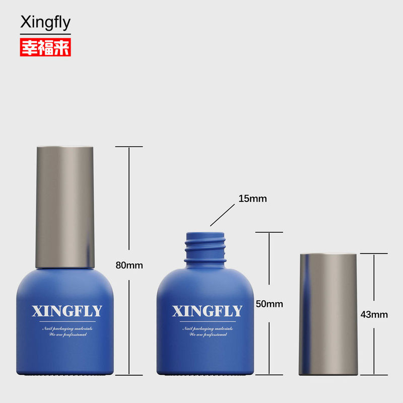 UV 젤 14ml 손톱 랭크 병 젤 손톱 랭크 빈 유리 주문 인쇄 손톱 랭크 병
