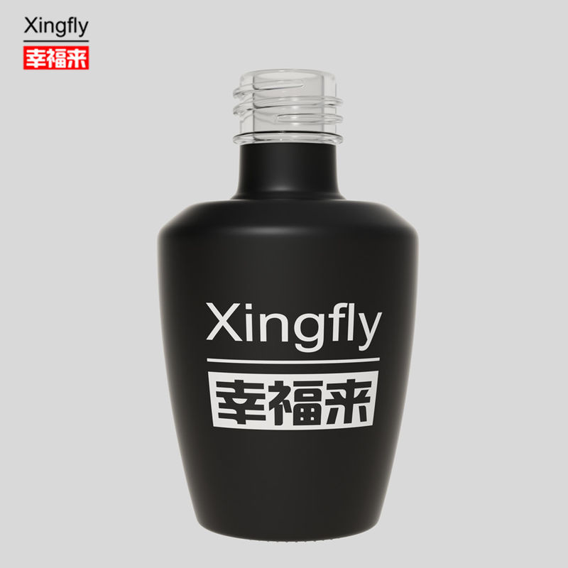 둥근 손톱 랭크 병 16ml UV 젤 랭크 손톱 랭크를 위한 유리 병 캡과 붓