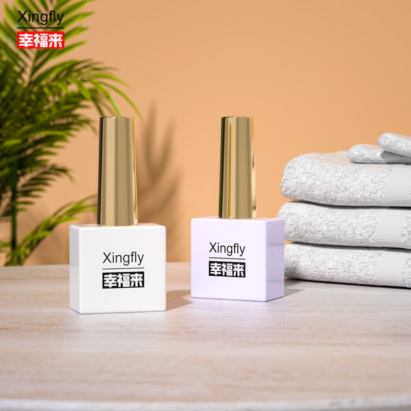 15ml 손톱 랭크 병 맑고 비어있는 독특한 손톱 랭크 유리 병 손톱 랭크