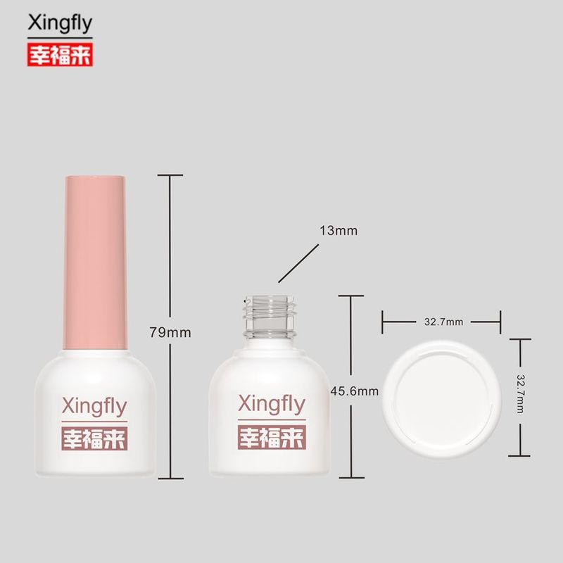 10ml 손톱 랭크 병 빈 빈 랭크 유리 병