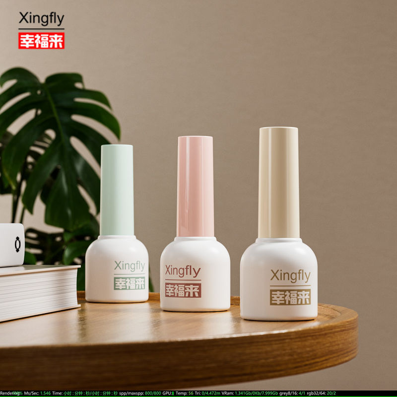 10ml 손톱 랭크 병 빈 빈 랭크 유리 병