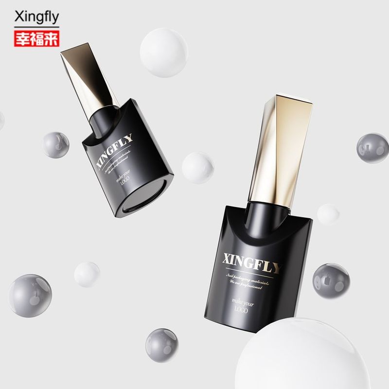 10ml 손톱 랭크 병 사용자 지정 빈 젤 손톱 랭크 유리 병 붓 뚜??