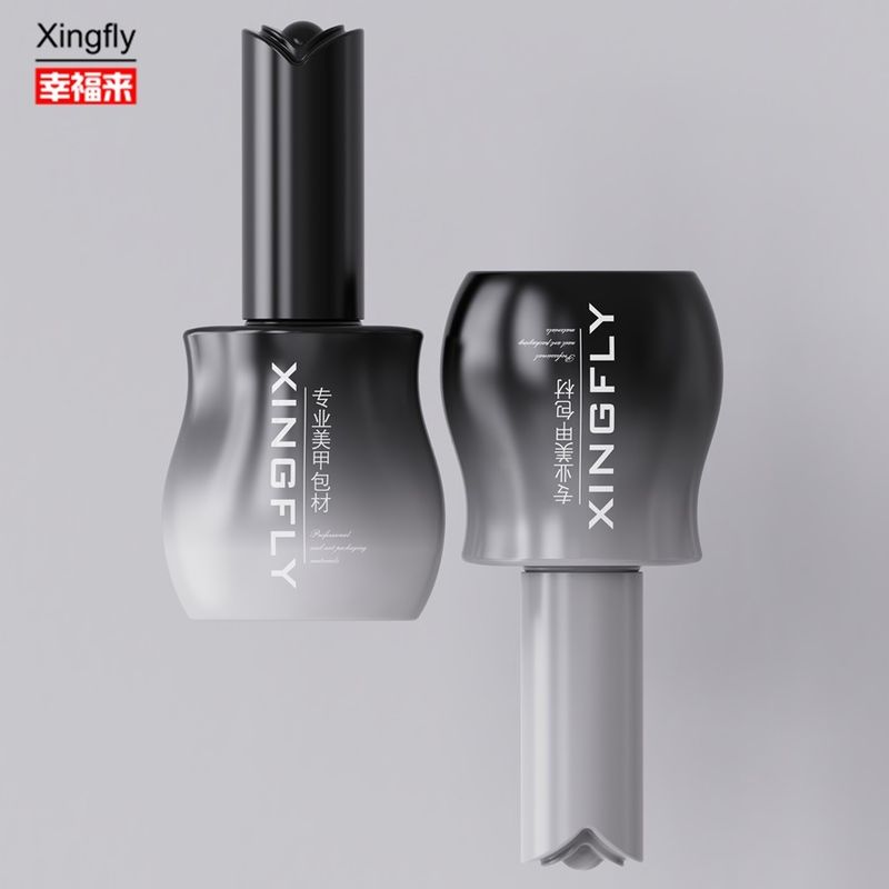 12ml 손톱 랭크 병 빈 젤 손톱 랭크 병 12ml 캡과 브러쉬