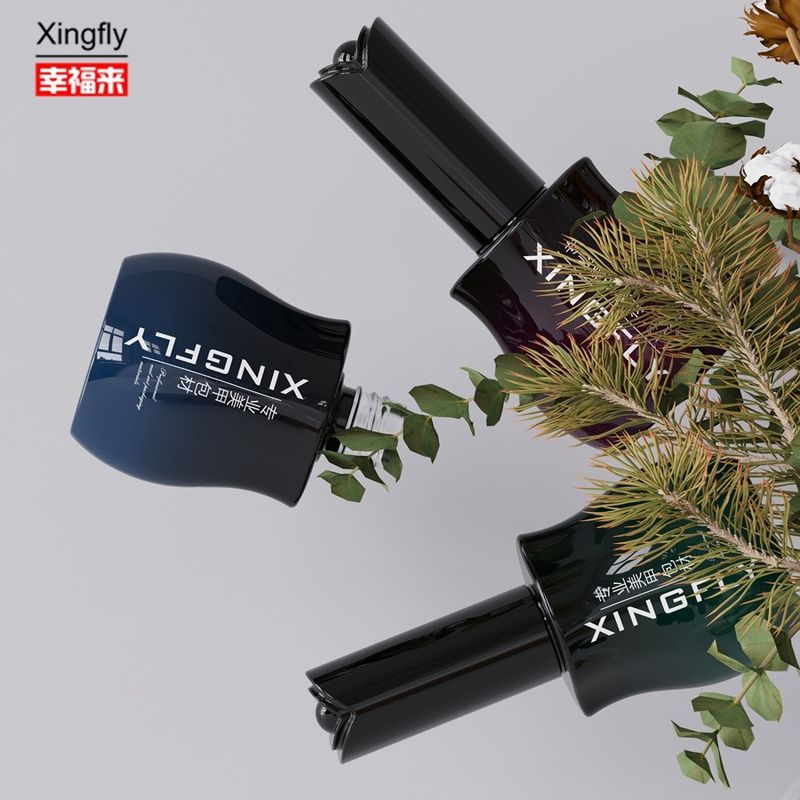 12ml 손톱 랭크 병 빈 젤 손톱 랭크 병 12ml 캡과 브러쉬