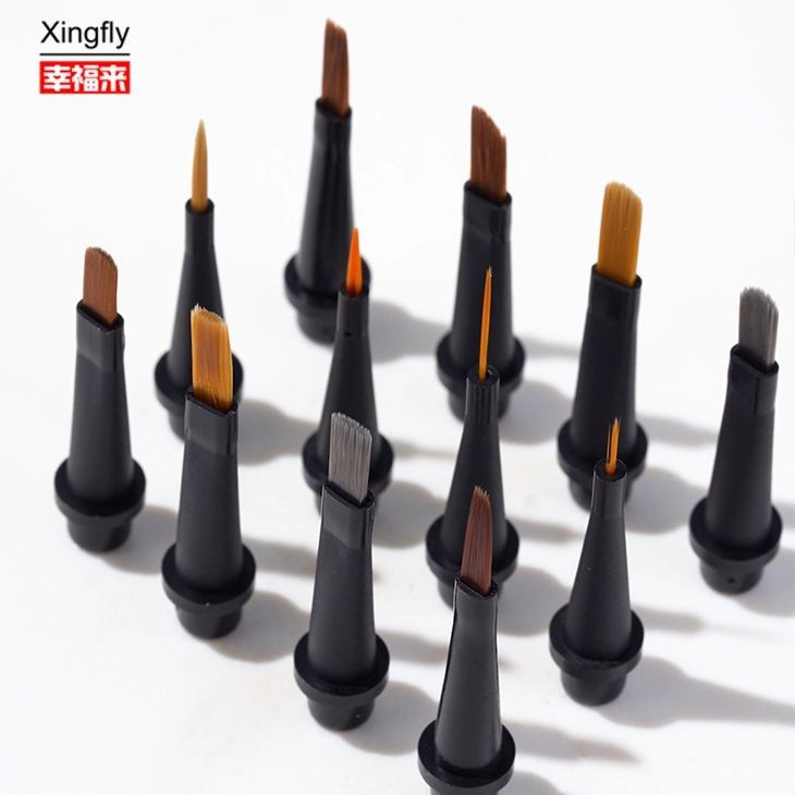 손톱 페인팅 브러쉬 헤드 젤 손톱 폴란드 페인팅 손톱 아트 브러쉬 펜