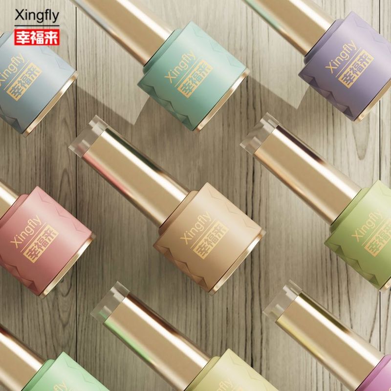새로운 디자인 8ml 손톱 롤크 병 사용자 지정 LOGO 손톱 롤크를 위한 빈 젤 유리 병