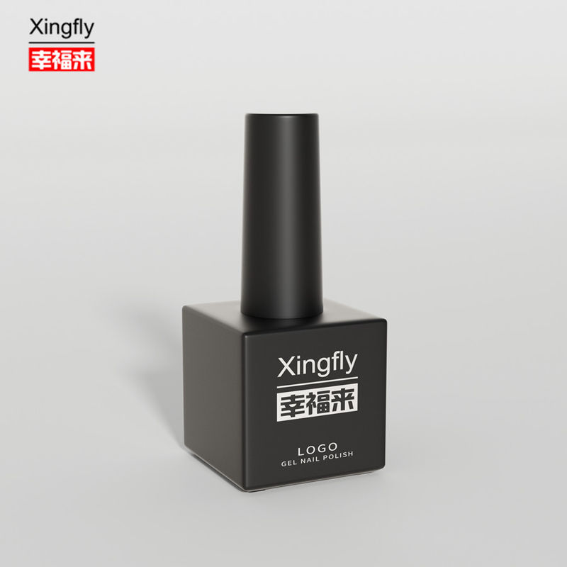 17ml 젤 롤러 퀘어 병 맞춤 스프레이 페인트 유리 병 표면 UV 손톱 롤러 병