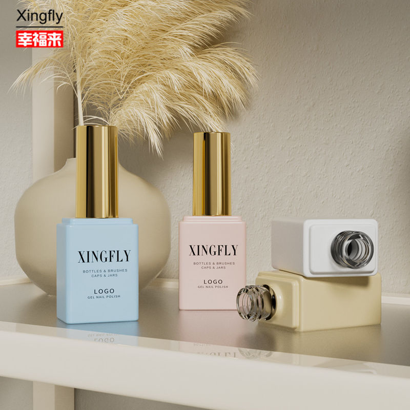 17ml 네일 젤 병 커스텀 화장품 대용량 네일 러시 오일 빈 유리 병