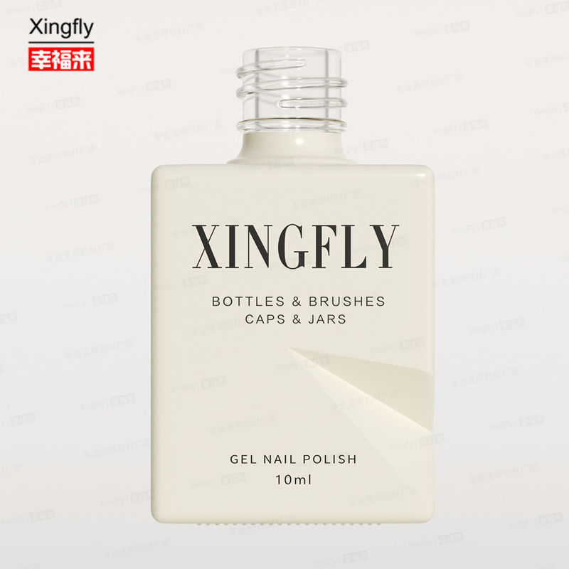 12ml 퀘어 젤 롤크 빈 손톱 라크 UV 롤크 유리 병