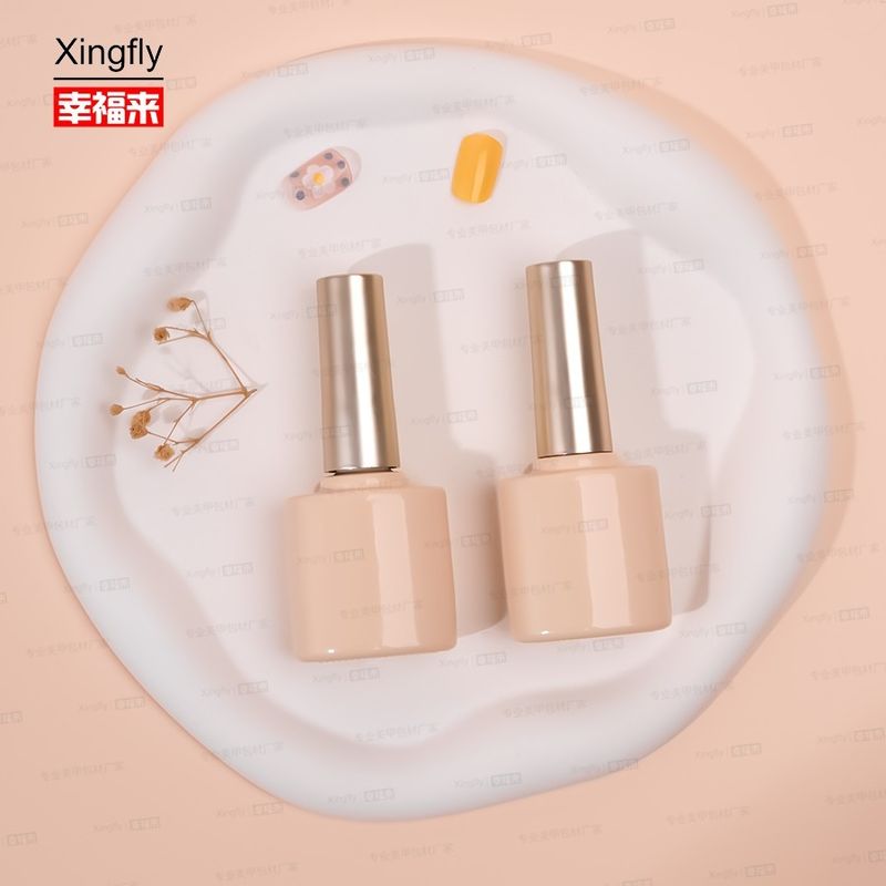 사용자 지정 로고 10ml 손톱 젤 롤링 오일 병 손톱 롤링을 위한 빈 유리 병