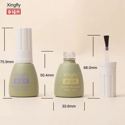 OEM 12ml 손톱 뽀록 병 듀폰 브러쉬 둥근 손톱 뽀록 병