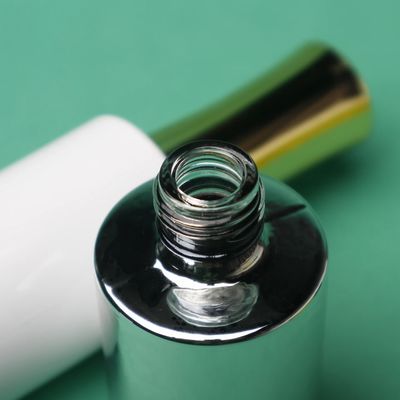 밀폐 모자 빈 유리 손톱 록 병 부드러운 표면 SGS