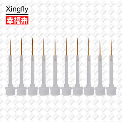 Xingfly 네일아트 롤러크 얇은 브러쉬 나일론 헤어 플라스틱 손잡이 재료