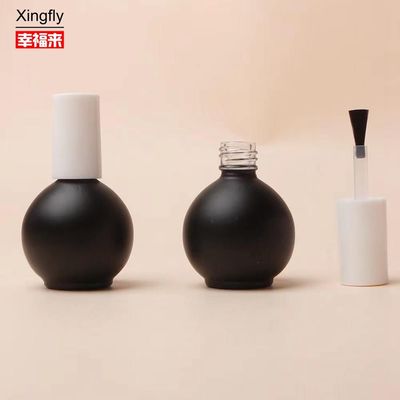 부드러운 표면 5ml 손톱 롤러 병 다채로운 유리 기본 재료