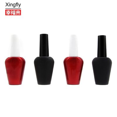 빈 자외선 젤 15ml 손톱 랭크 병 뚜?? 과 브러쉬가 있는 독특한 모양