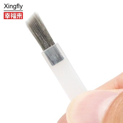OEM 부드러운 빗자루 경화 손톱 예술 브러쉬 아크릴 손톱 뽀록 병 교체 가능한 손톱 브러쉬