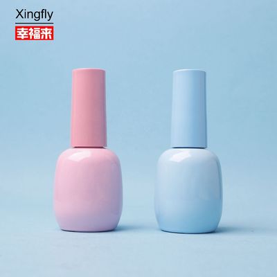 현대 10ml 손톱 롤러 병 타원 유리 손톱 롤러 컨테이너 포장