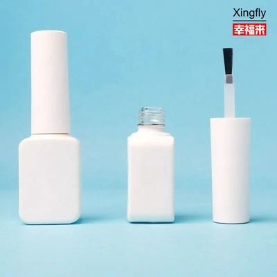 둥글 유리 8ml 젤 롤러 병 붓과 캡