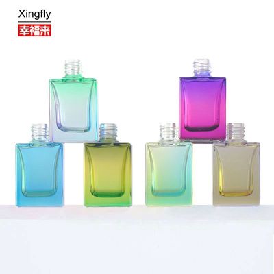 우아한 유리 재료 젤 맑은 손톱 라크 병 12ml 용량