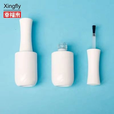 12ml 손톱 랭크 병 마니큐어 젤을 포장하기 위한 유리 랭크 병
