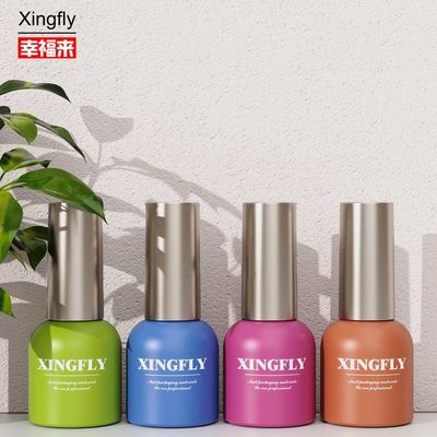 UV 젤 14ml 손톱 랭크 병 젤 손톱 랭크 빈 유리 주문 인쇄 손톱 랭크 병