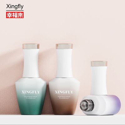 12ml 젤 손톱 랭크 유리 병 사용자 정의 내구성 독특한 빈 손톱 랭크 병