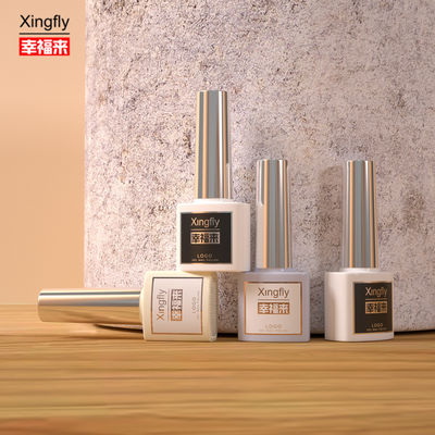 7ml 손톱 라크 병은 맞춤형 정면 유리 디자인으로 돋보인다