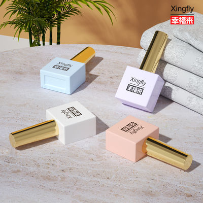 좋은 가격 15ml UV 젤 네일 폴리쉬 유리병 신형 젤 네일 폴리쉬 용기 사각 병 온라인으로