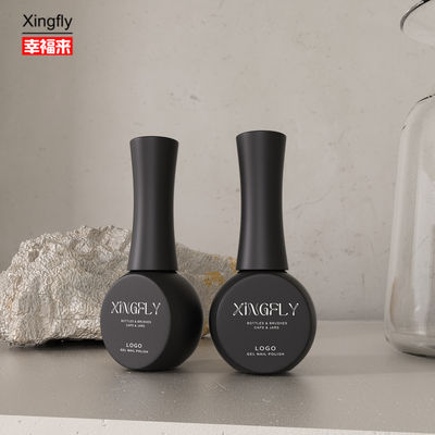 10ml 손톱 랭크 병 맞춤 인쇄 손톱 랭크 병 빈 젤 랭크 유리 병