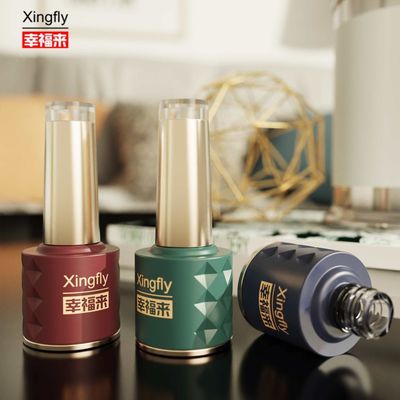 8ml 손톱 랭크 병 새로운 디자인 UV 젤 손톱 화장품 포장 유리 병