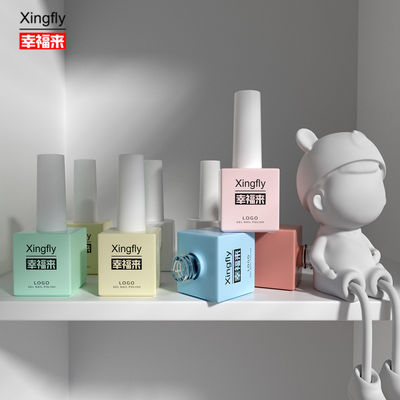 좋은 가격 17ml 사용자 지정 로고 컬러 UV 젤 빈 젤 손톱 랭크 병 붓 캡과 함께 제공됩니다 온라인으로