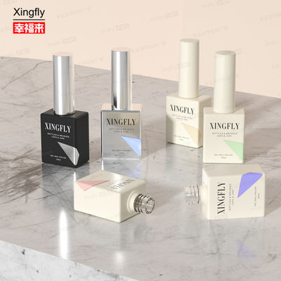 12ml 퀘어 새 옵션 액세서리 고양이 눈 젤 UV 손톱 롤크 빈 병