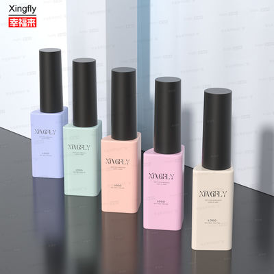 12ml 맞춤형 삼각형 소매 빈 UV 손톱 젤 붓 뚜?? 과 함께 병