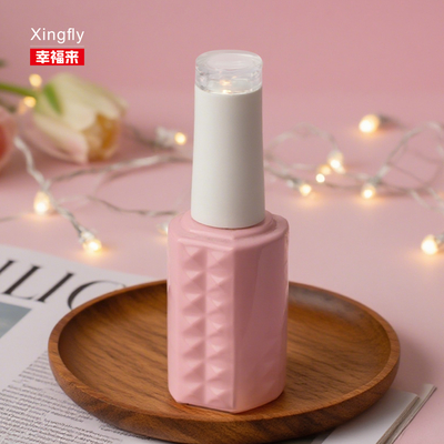 사용자 지정 로고 빈 11ml 공장 UV 손톱 젤 롤러 유리 병